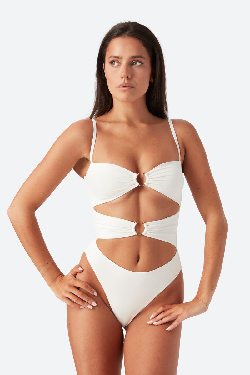 THE CELINE ONE PIECE - IVORY