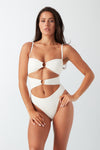 THE CELINE ONE PIECE - IVORY