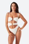 THE CELINE ONE PIECE - IVORY