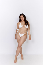 THE KENDALL BOTTOMS - IVORY RIBBED