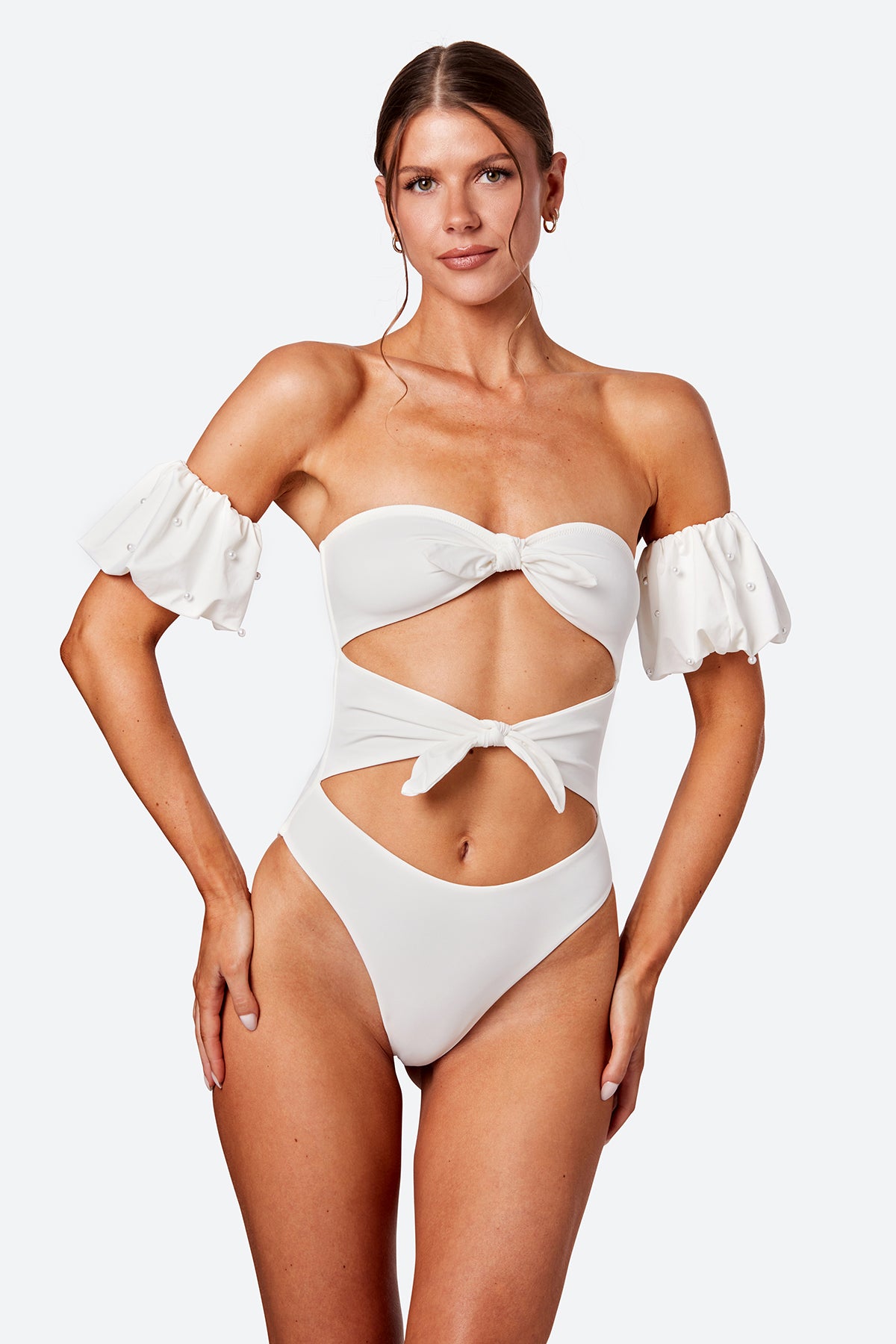 THE AUDREY SLEEVES - IVORY