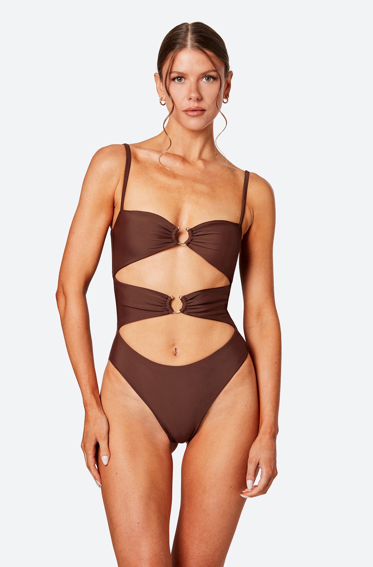 THE CELINE ONE PIECE - ESPRESSO
