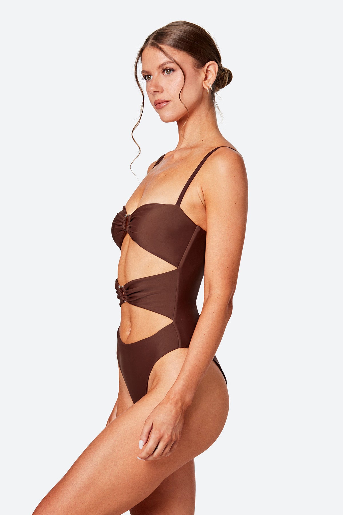 THE CELINE ONE PIECE - ESPRESSO