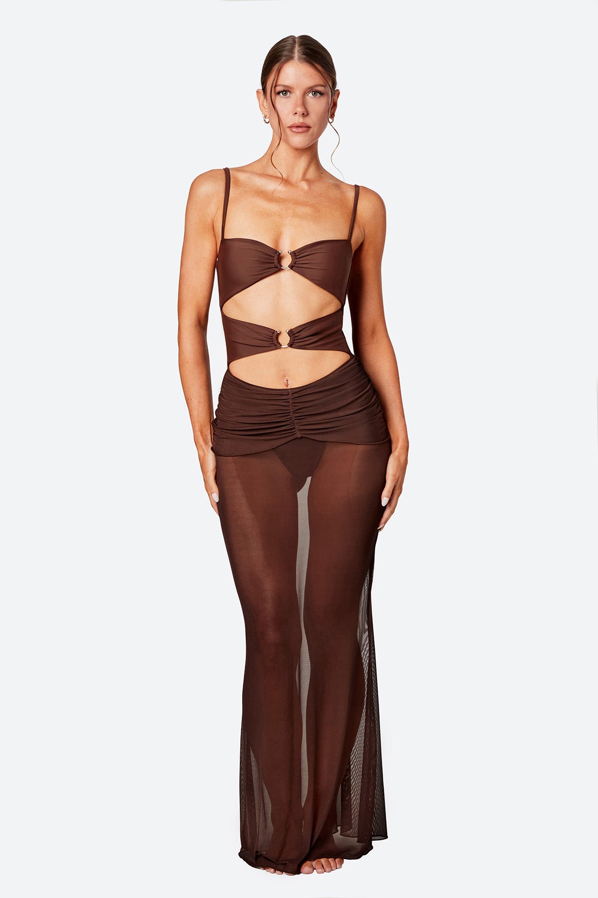 THE CELINE ONE PIECE - ESPRESSO