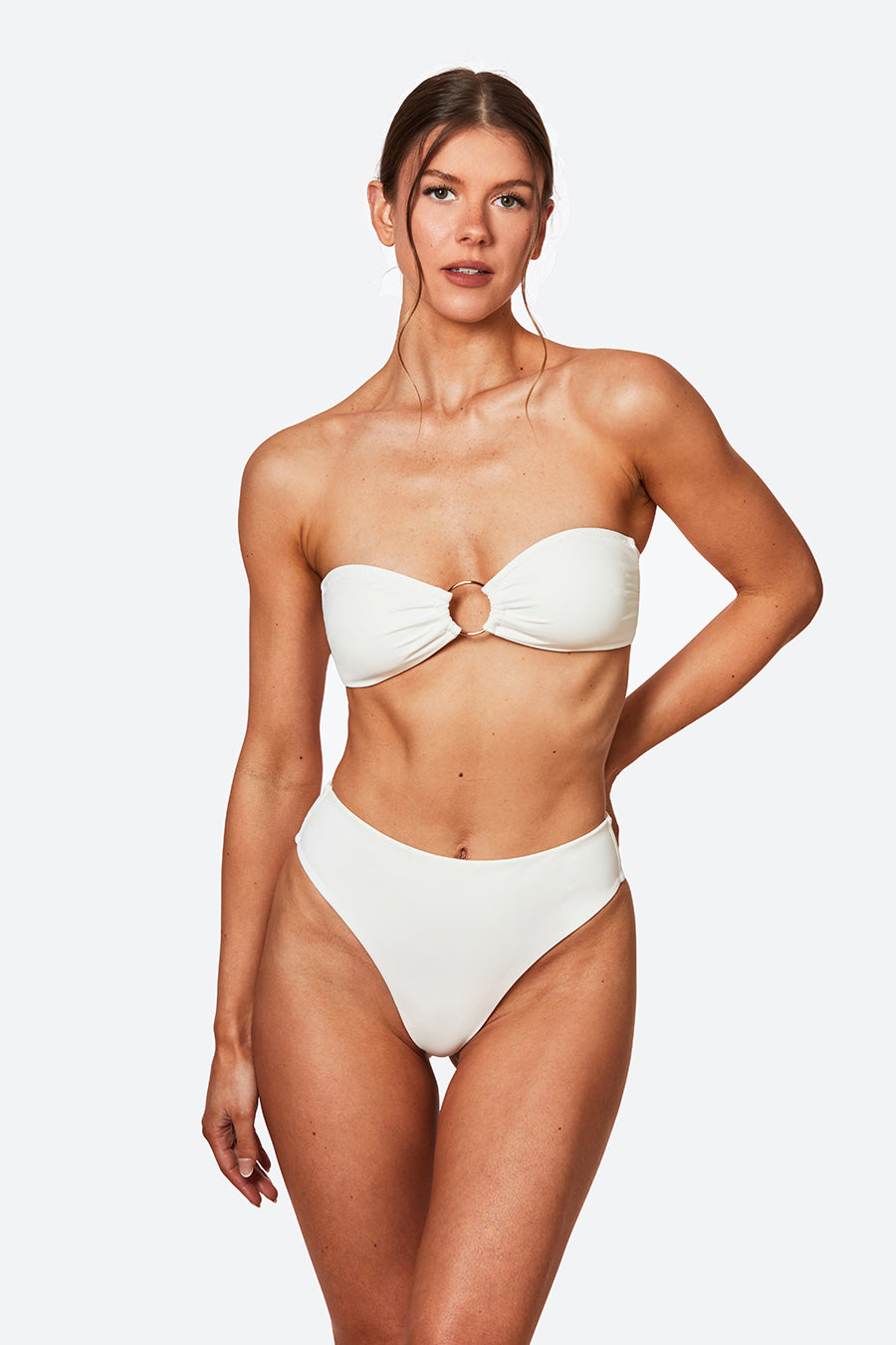 THE SABRINA TOP - IVORY