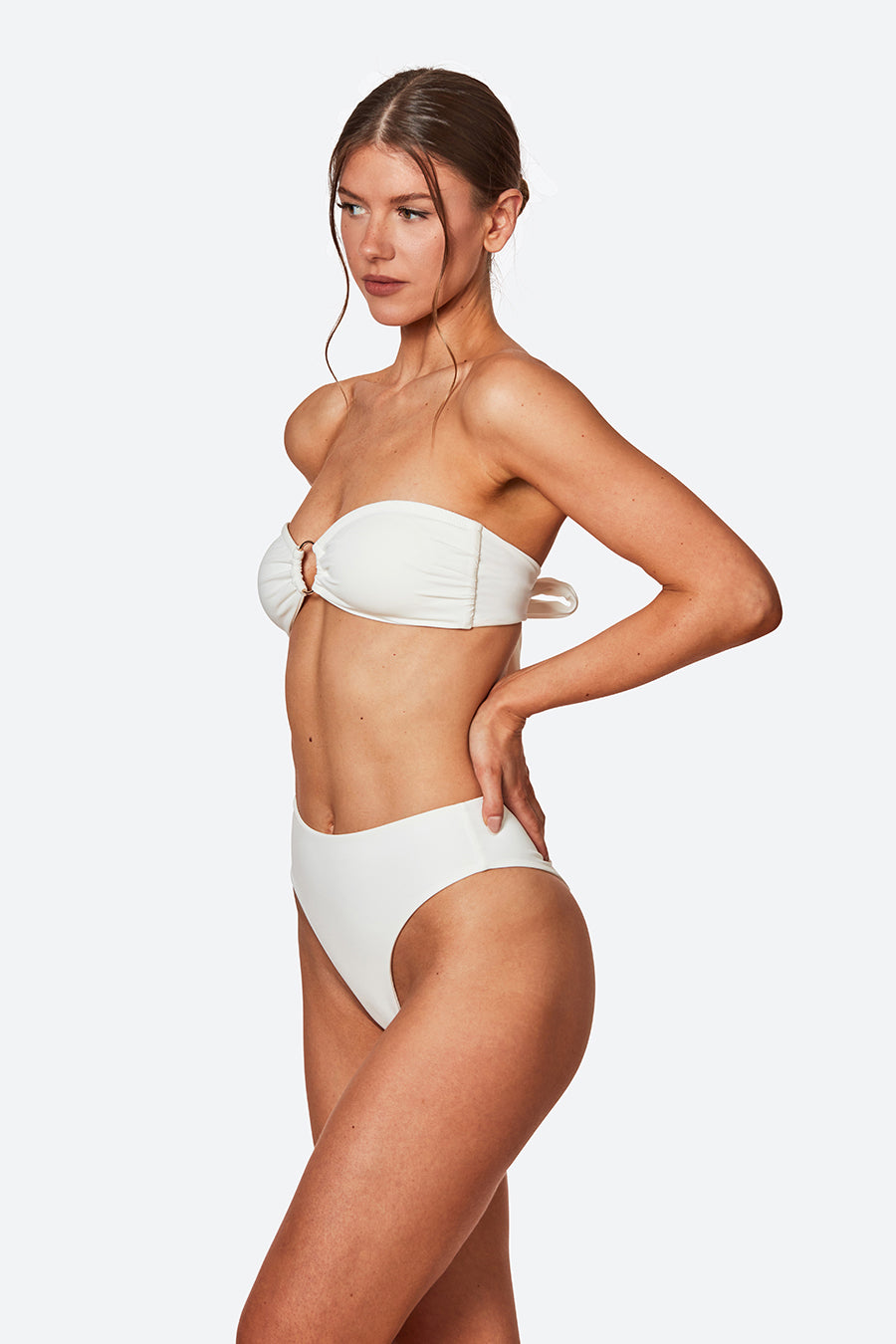 THE SABRINA TOP - IVORY