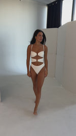 THE CELINE ONE PIECE - IVORY